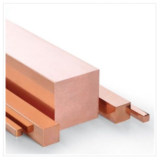 Copper Square Bar Grade C1100 (JIS H31401/2H) K. Seng Seng